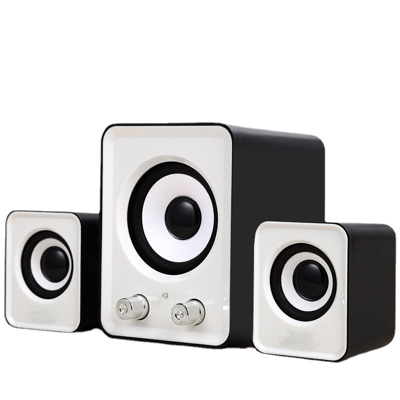 Компьютерная колонка FT202, 2.1 мультимедийная мини стерео для мобильных телефонов