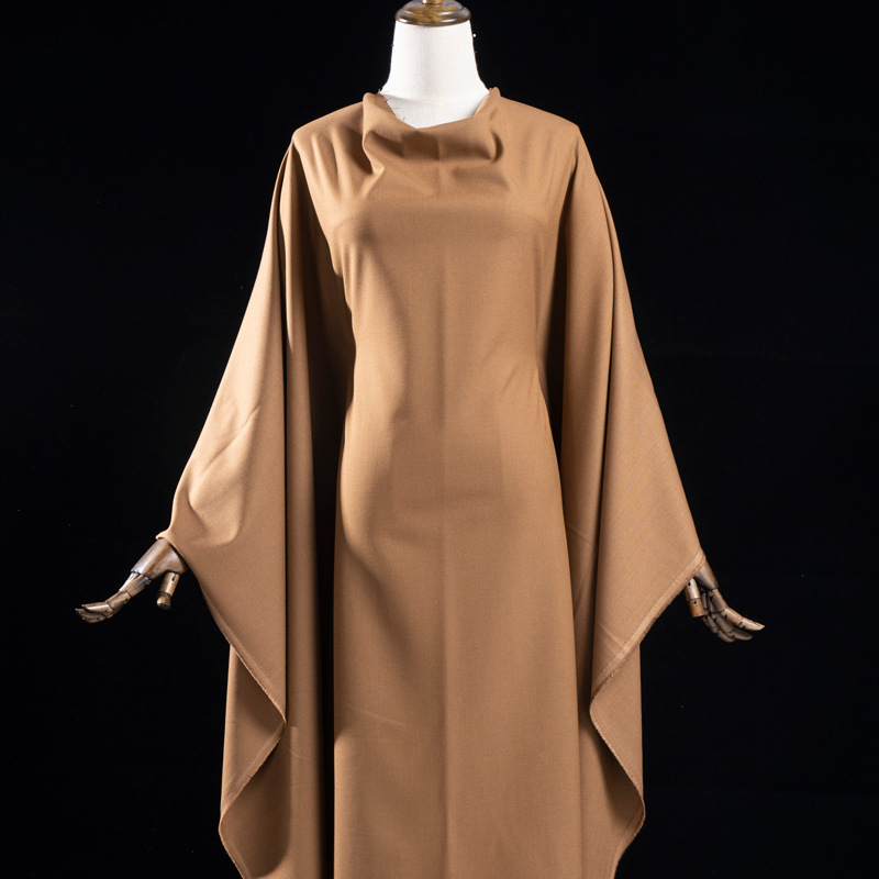 [Anti-wrinkle woven fabric] 2022 autumn and winter Tencel wool twill stretch pants fabric polyester-cotton blended suit