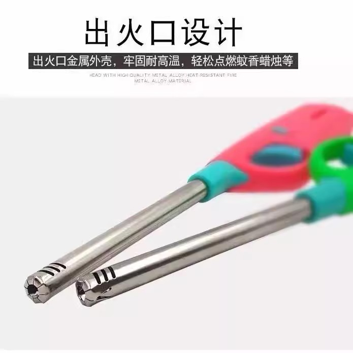 Ignition Gun Digital Igniter Gas Stove Natural Gas Home Kitchen Extended Durable Long Mouth Lighter Open Flame