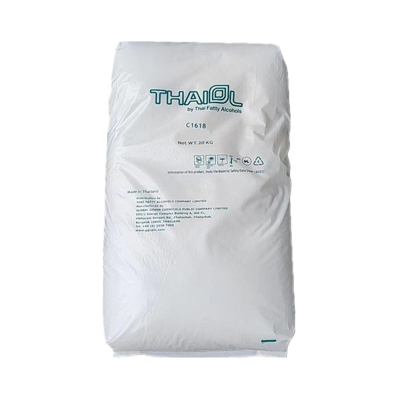 1618 Alcohol Thailand Coning Procter & Gamble Whale Wax Stearyl Alcohol Fatty Alcohol C16-18 Alcohol Hexadecyl Alcohol Cosmetic Grade