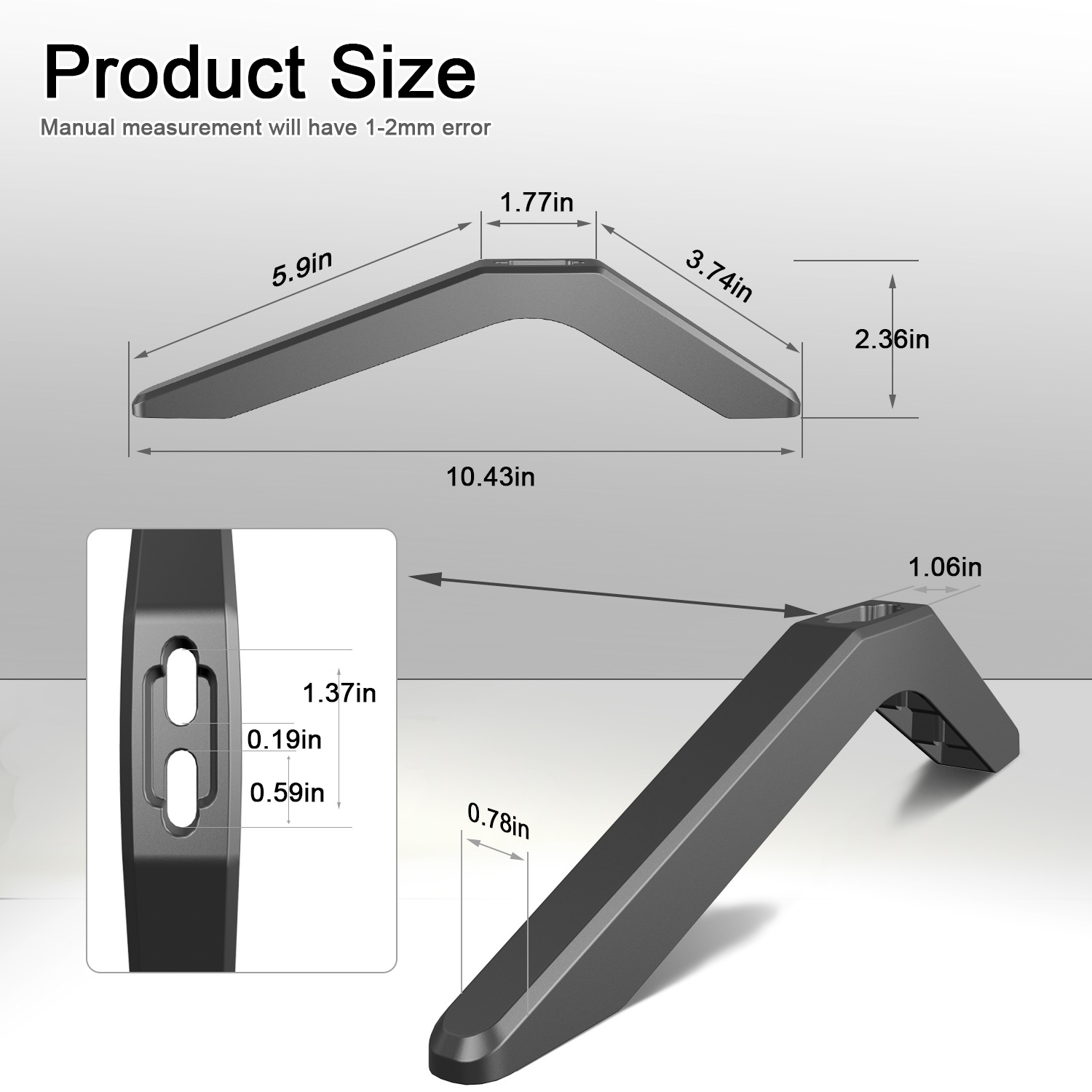 Universal TV Stand Legs Universal TV Desktop Stand Adjustable Cross-Border Amazon ebay