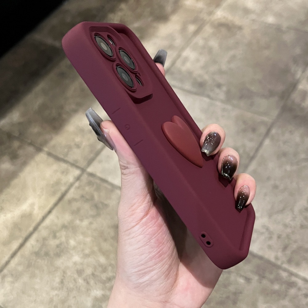 Suitable for Apple 16 Mobile Phone Case Iphone17Promax All-Inclusive 13 Anti-Fall 15 High-End Sense 12 Heart 11/16E