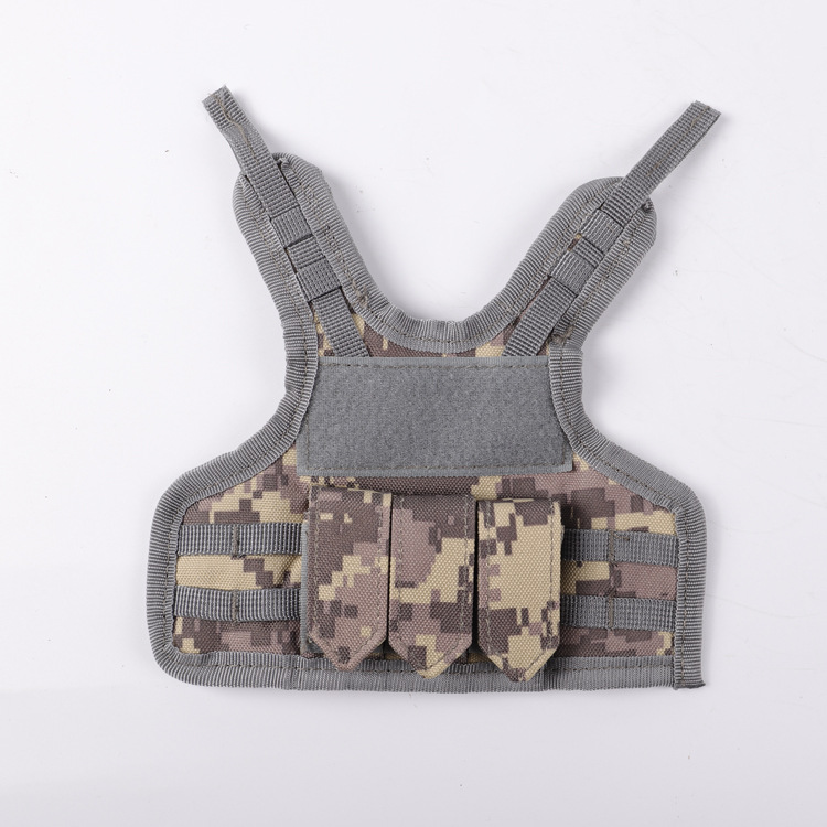 Chief Miniature Tactical Beer Set molle Mini Vest KTV Bar Decorations Pack Bottled Water Cover