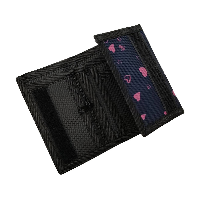 Customized Cross-Border Printed Women's Wallet 70% off Zipper Flap Pocket Pants Ultra-Thin Wallet Foldableing Card Holder Card Holder Fashionable and Versatile