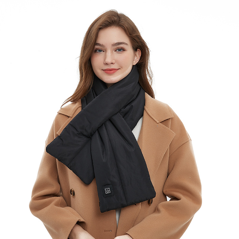 New smart heating scarf autumn and winter electric heating neck scarf charging warm scarf cold warm gift