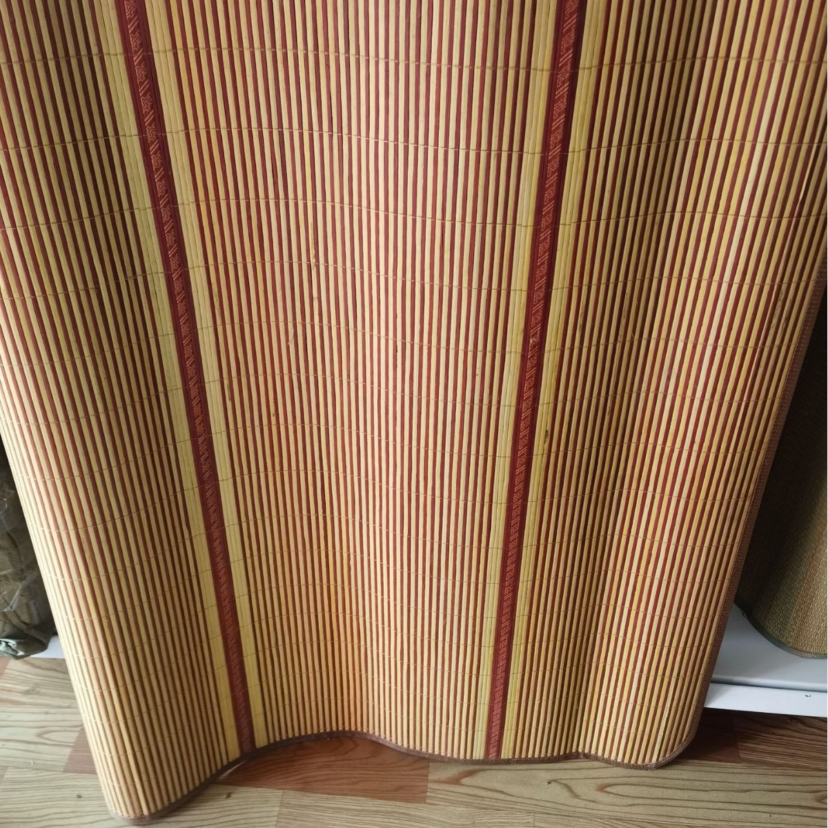Bamboo mat summer mat student dormitory bamboo mat bamboo mat BRICS bamboo mat stall mat factory wholesale