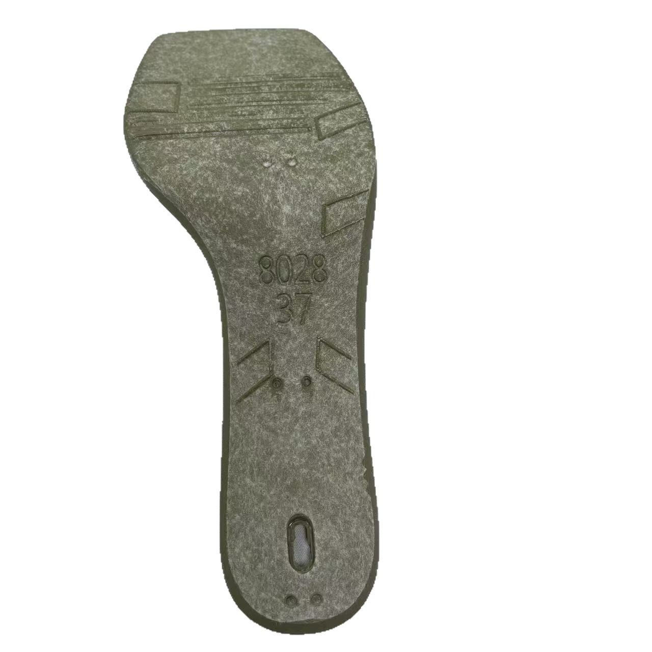 Manufacturer Wholesale Direct Sales Pvc Injection Molded Midsole Wholesale 2025 Spring New Non-Slip Wear-Resistant Sole Semi-Finished Product