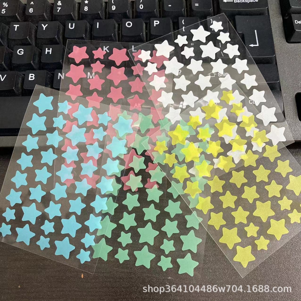 Cross-border Five-pointed Star Acne Patch 40 Pieces SPEcial-shaPEd Star Patch Laser Patch Concealer Cover Patch Colorful Pe Wholesale