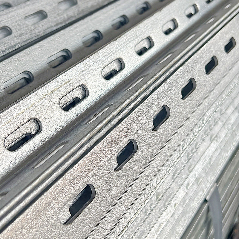 Galvanized Angle Iron Wholesale Punched Angle Steel Rain Gutter Edge Guard Combination Angle Iron 30*30*3mm Steel Processing