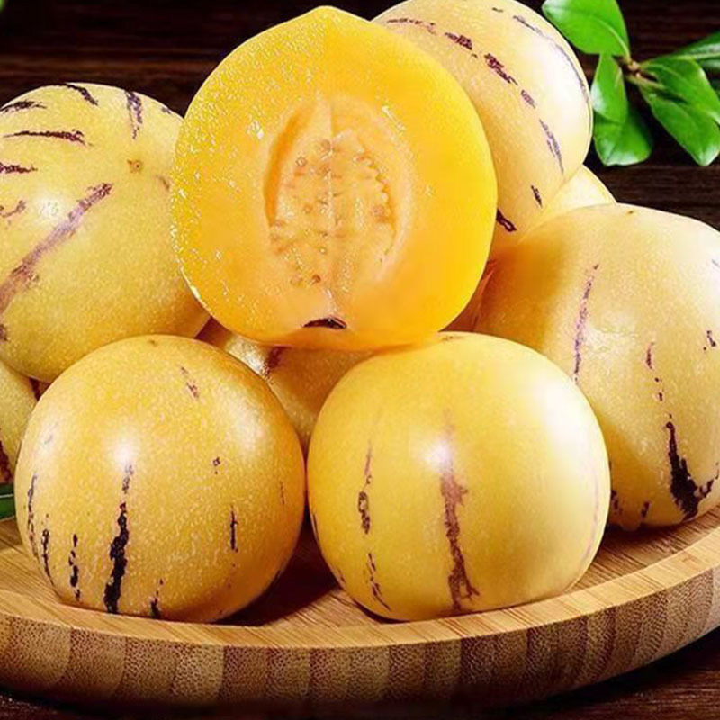 Yunnan Shilin Ginseng Fruit 5kg Large Fresh Ginseng Fruits Colorful Yellow Flesh Round Fruits Wholesale