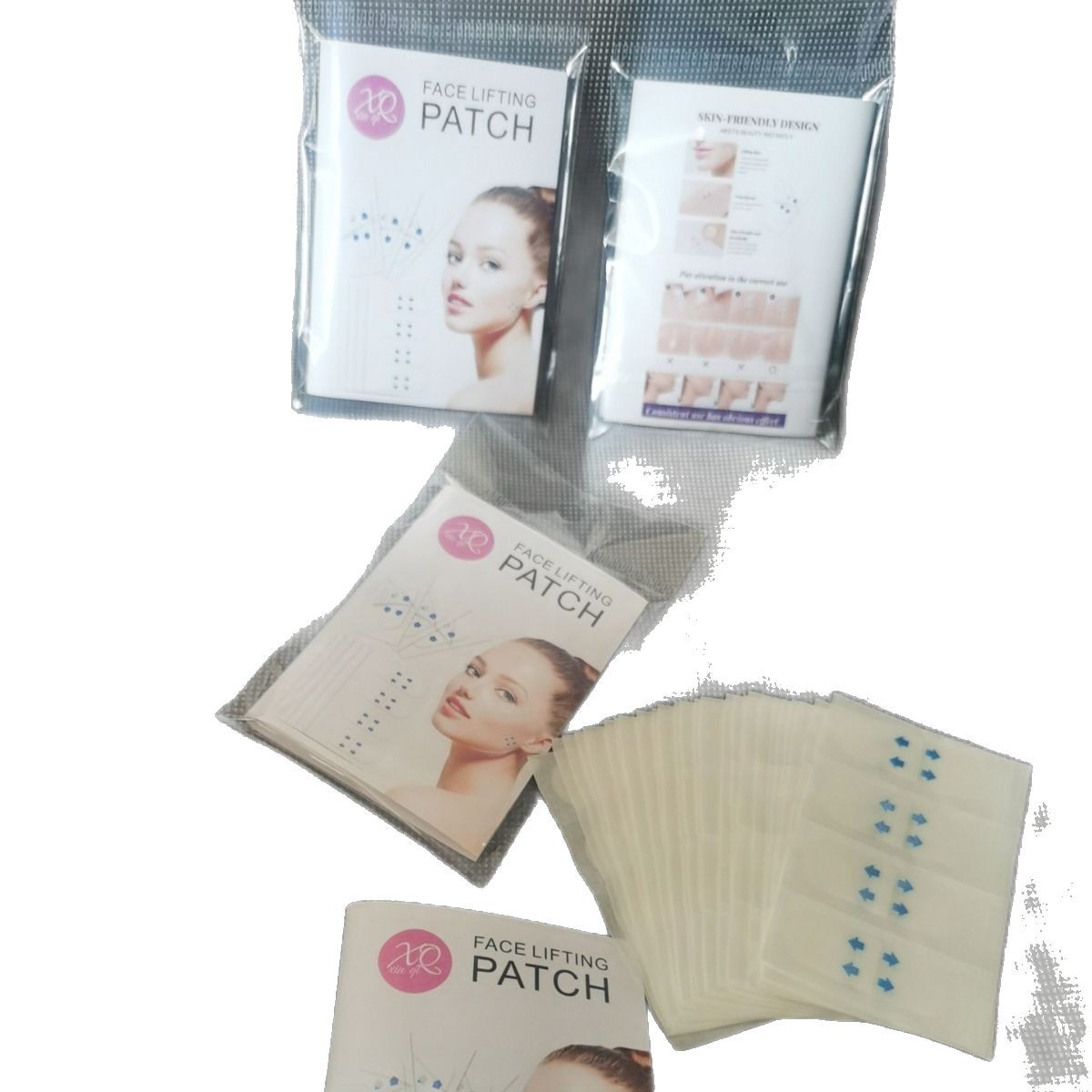 707 spot v face stickers Korea ins with Doodle Label small face tape Net red trembles 40 stickers manufacturers