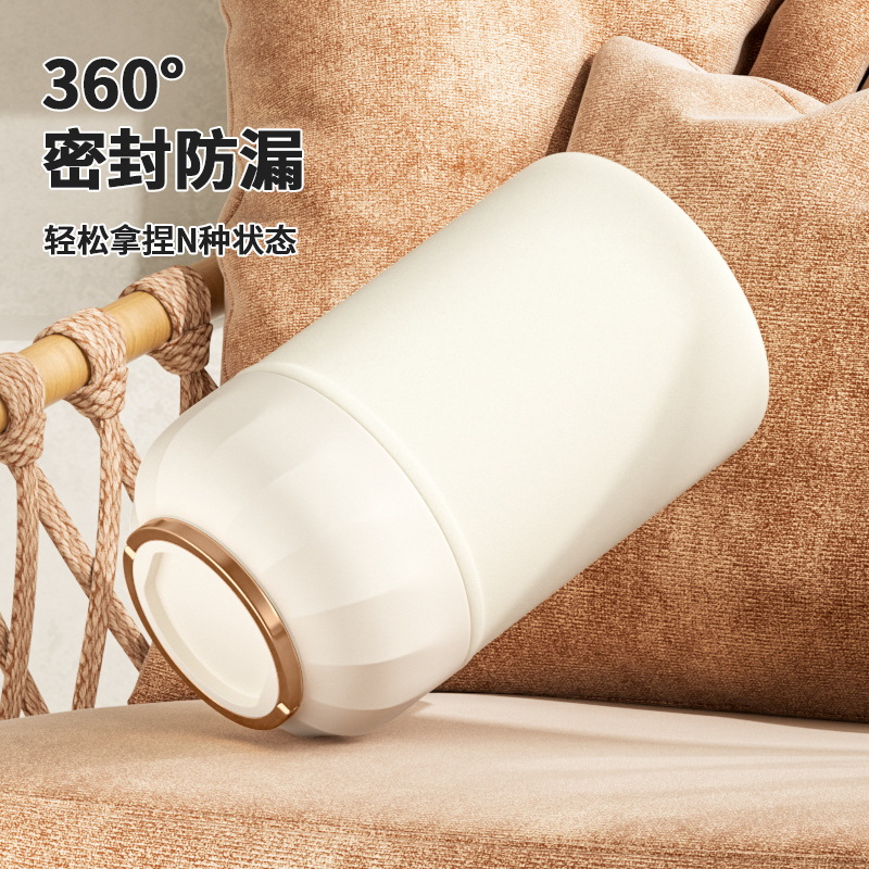 Miyu Stew Beaker Female 316 Stainless Steel Baby Insulated Lunch Box Bucket Student Office Worker Portable Lunch Box