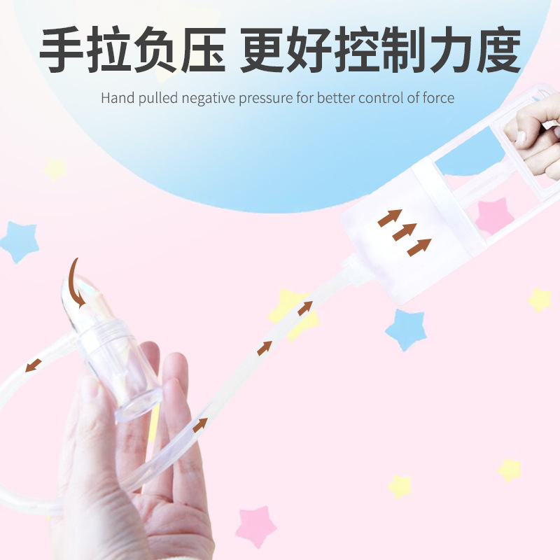 Eu Ce, American Fda Dual Certified Nasal Aspirator for Infants and Young Kidsren, Nasal Washing Artifact for Newborns to Clear Nasal Congestion