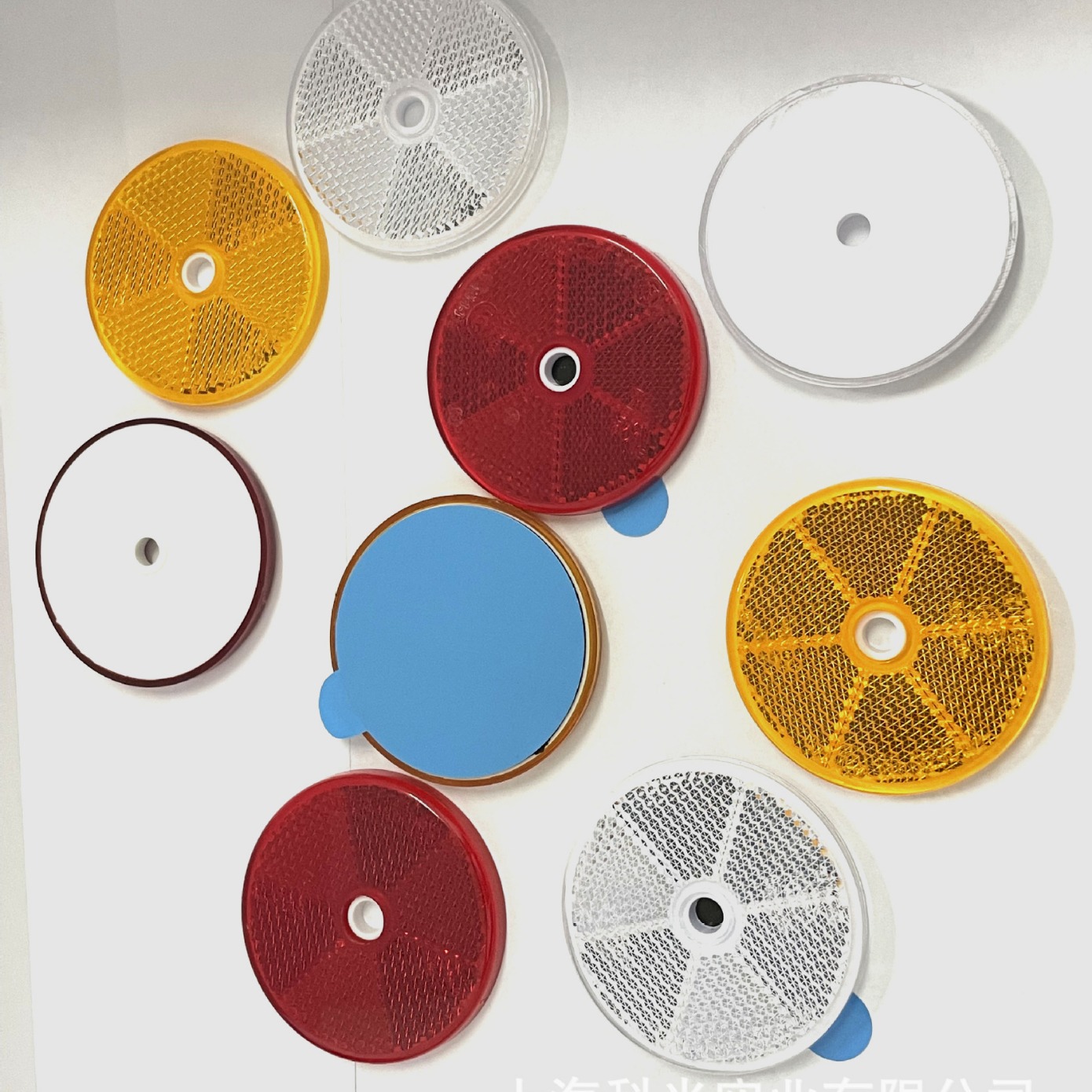 Отражатель мотоцикла Отражатель электрического транспортного средства Отражатель Harley E-Mark 60 мм Круглый отражатель