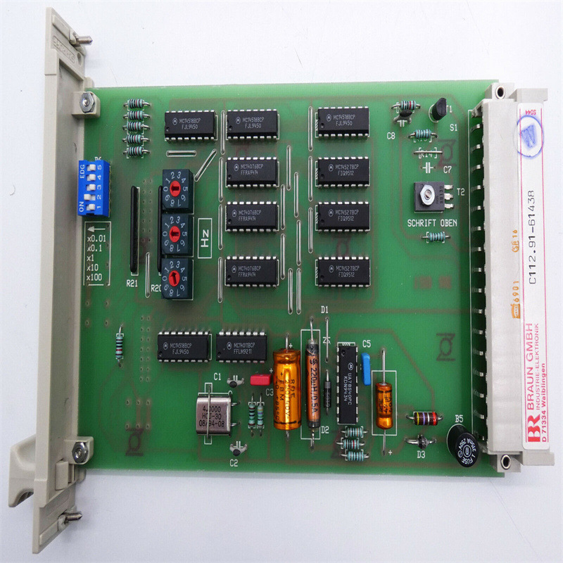 Немецкая печатная плата Braun C 112.91-61438 имеет стабильную производительность и импортирована