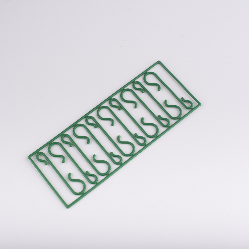 Factory Direct Sales 4.5cm Bell Hook Christmas Accessories Export Christmas Product Accessories Pendant Plastic Hook