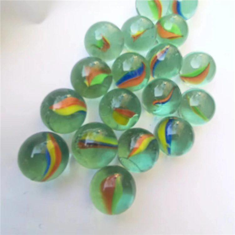 Wholesale 14Mm16Mm25Mm Glass Marbles Pat Music Glass Ball Eight-Petal Glass Beads Colorfuled Glass Ball Glass
