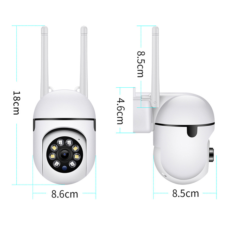 A7 Light Bulb Camera Wireless Network Wifi Smart Pan/Tilt Control Indoor and Outdoor Home Security Surveillance Camera