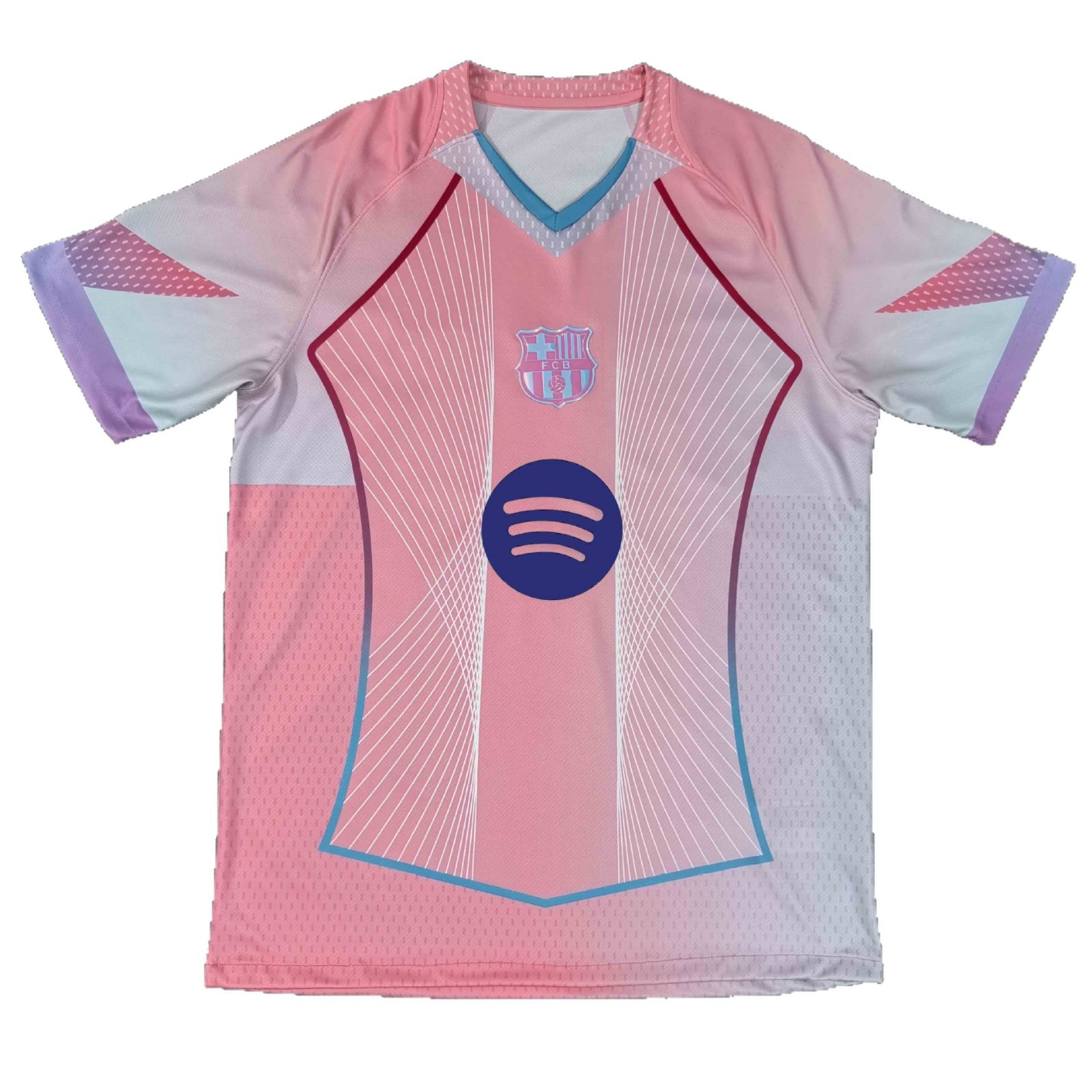 Logo Fan Version Football Jersey T-Shirt Miami Real Madrid Jersey Manchester City Barcelona Arsenal Ac Manchester City Brazil