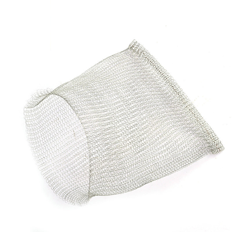 Cross-Border Supply of 304 Stainless Steel Metal Mesh Bags, Knitted Flowers and Plants Roots, Insect-Proof Rat Filter Woven Mesh Bags