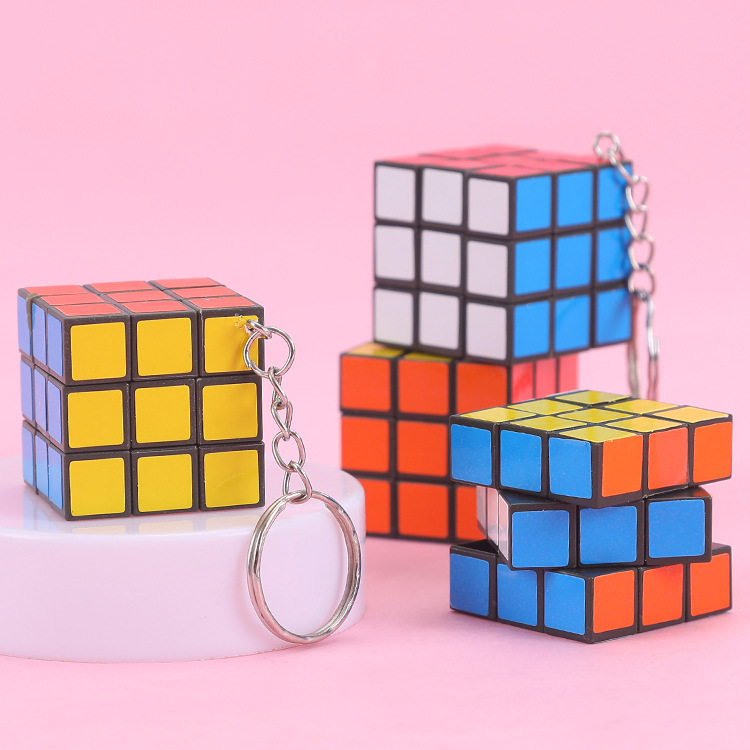 Creative Mini Rubik's Cube Children's Educational Toy Novice Beginner's Third-Level Rubik's Cube Kindergarten Gift