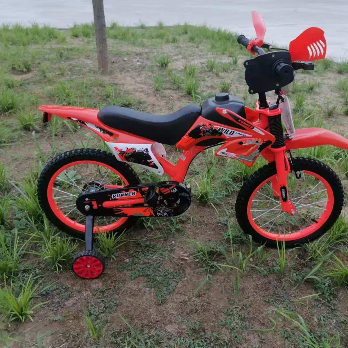 New Motorcycle Model Children's Bike 12-16inch Boys and Girls Overall Vehicles Easily Learn Ride Safe and Stable