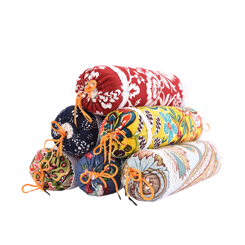 wormwood cervical pillow candy pillow home wormwood leaf filling neck protection cylindrical pillow manufacturers in stock wholesale a generation of hair