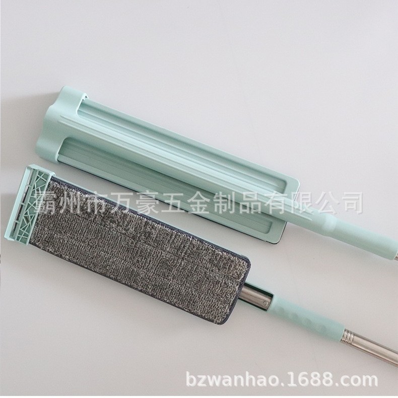 11*40cm hands-free washing lazy household mop a clean dry and wet dual-use flat mop manufacturers a generation of hair