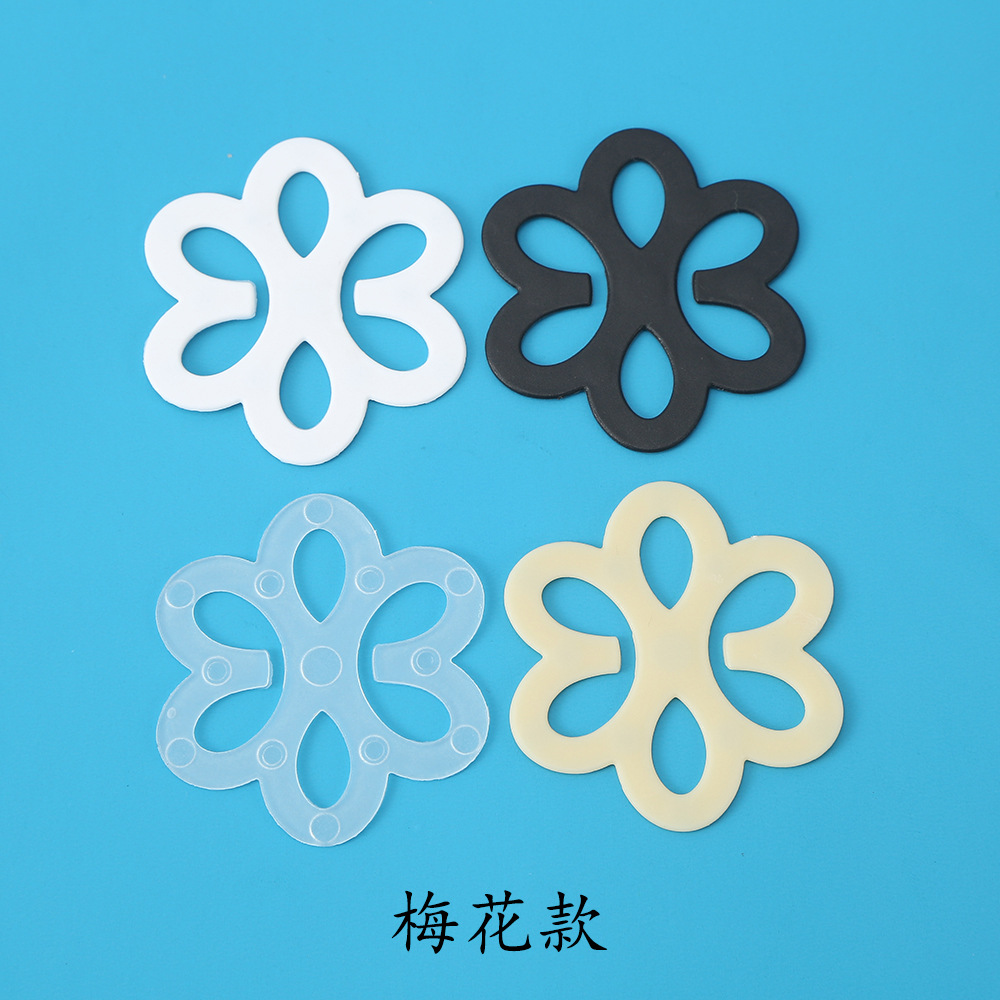 Underwear Anti-Slip Buckle Bra Shoulder Strap Buckle Chest Anti-Exposure Cross Shoulder Strap Buckle Invisible Adjustable Bra Fixed Buckle