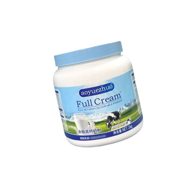 Authentic Spot Blue Fatty Full-Fat High-Calcium Milk Powder Adult Canned Middle-Aged and Elderly Milk Powder Raw Milk Selenium-Rich Probiotics