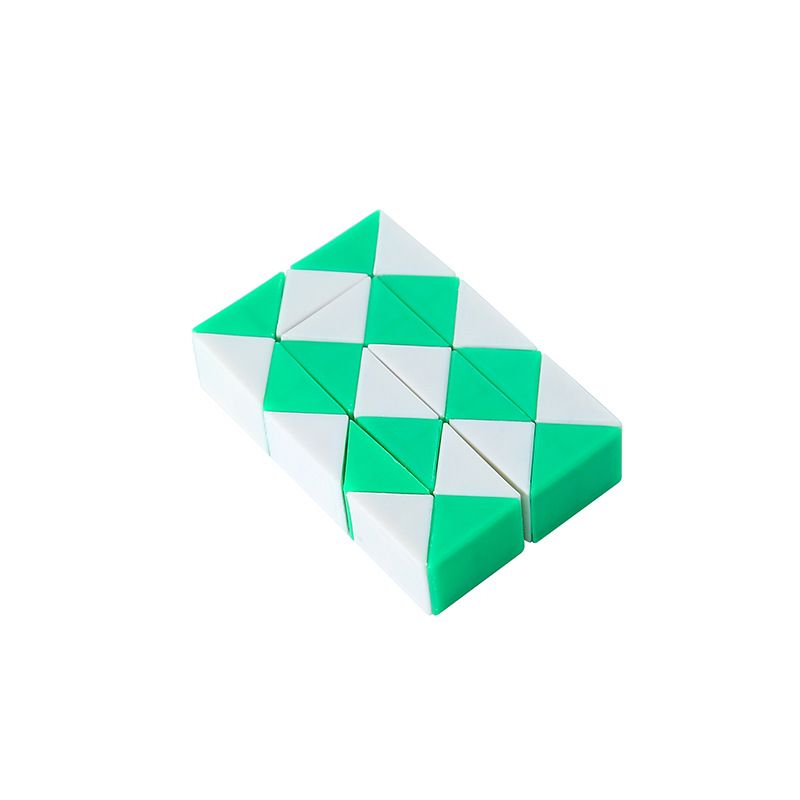 Children's Intellectual Toy 24-Segment Magic Ruler Ever-Changing Foldableing Educational Trumpet 24-Segment Ever-Changing Magic Ruler Kidsren's Gift