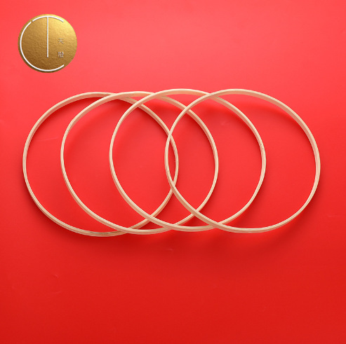 Фабричный прямой бамбуковый кольцо для ловца снов, инструменты для вышивки, круглая рамка для вышивки