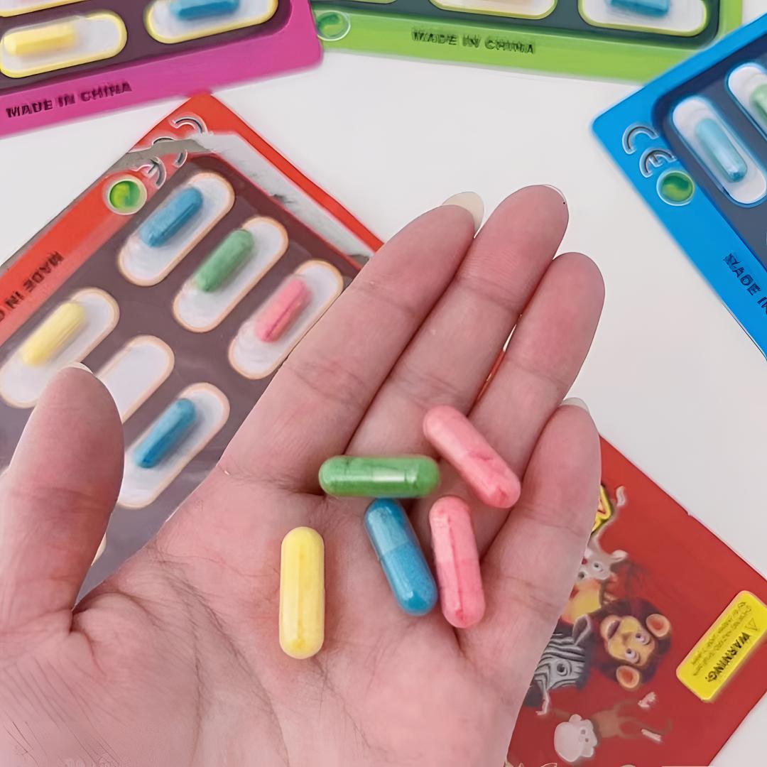 Cross-Border Toys for Children That Expand When Soaked in Water, Capsule Dinosaurs, Marine Life, Creative Novelty, Educational Black Technology