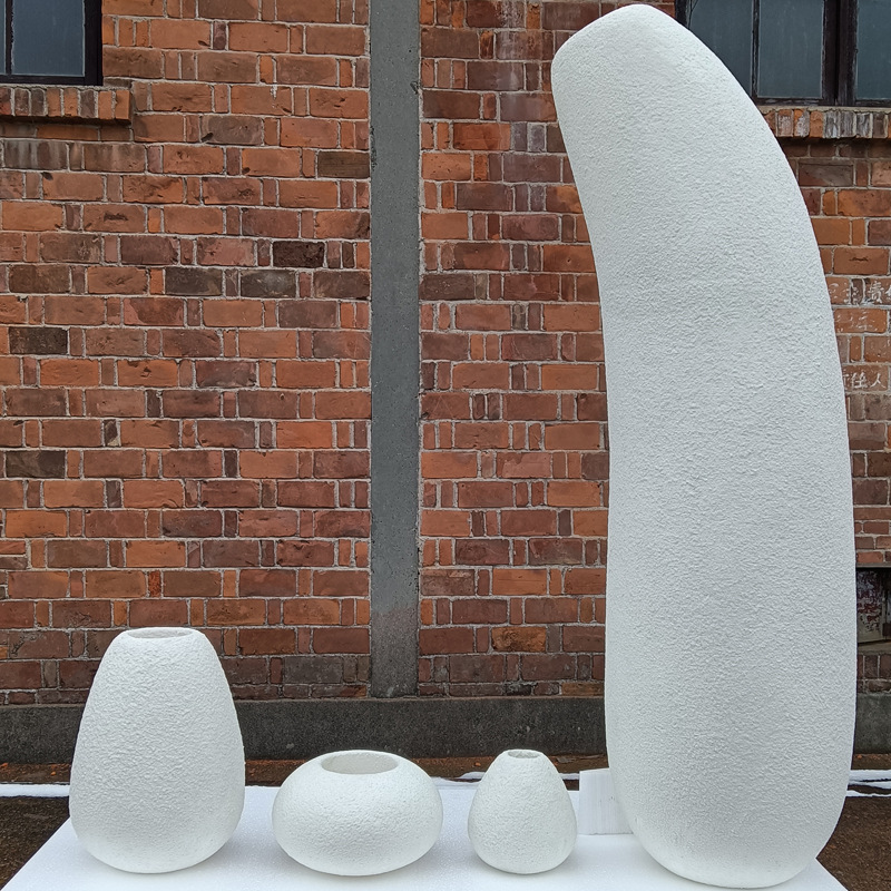 Large glass steel beauty relief foam sculpture wedding carving portrait design imitation landscape outdoor sculpture ornaments