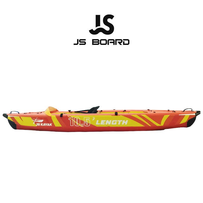 Js Kayak Double Inflatable Boat Fishing Boat Rafting Rubber Boat Assault Boat Canoe Rowing Boat