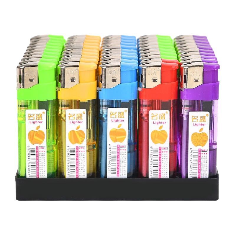 Shaodong manufacturers wholesale Mingsheng 309 lighters increase thickening disposable lighters