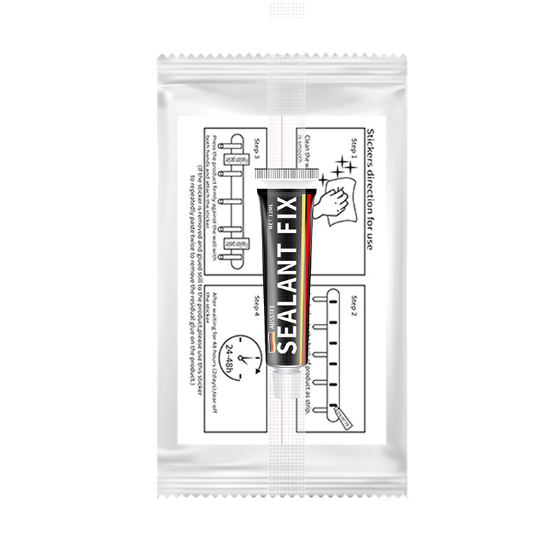 Europe AUSSTFX6 G 12G nail-free glue set auxiliary paste quick-drying glass glue strong liquid small batch manufacturers