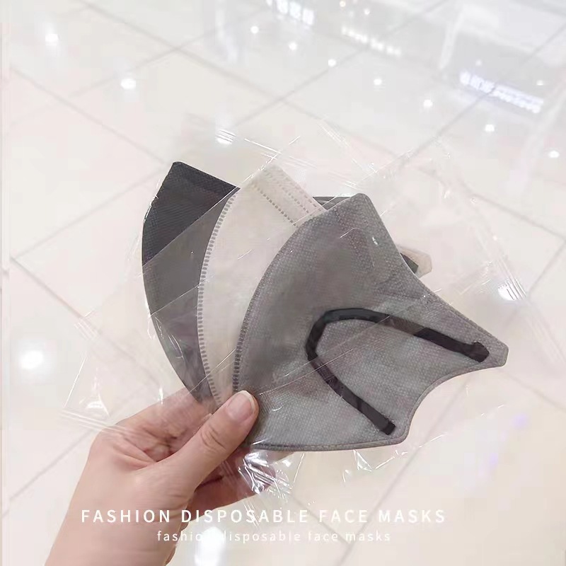 Маска Морнди 5D стерео KN95 защитная с эффектом похудения маленькое лицо одноразовая высокая ценность дышащая защитная индивидуальная упаковка