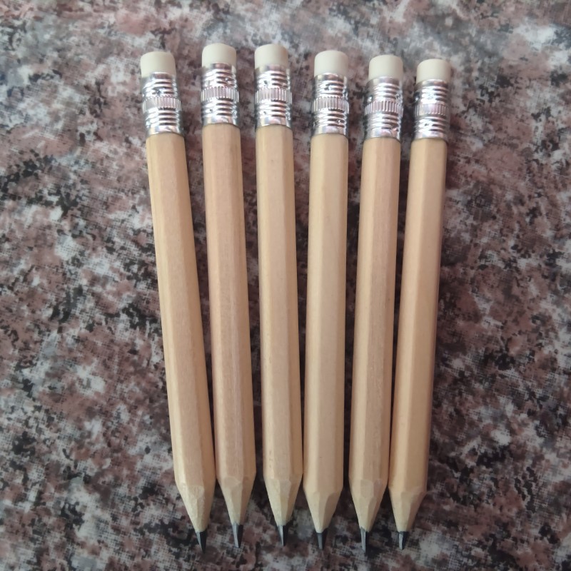 10cm Wooden Golf Short Pencils Hotel Guest Room Pencils Factory Direct Sales Amazon Cross-Border in Stock