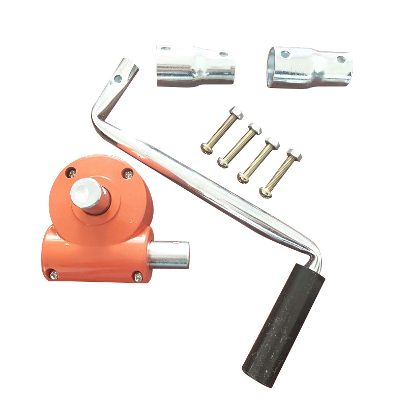 Greenhouse Manual Film Roller, Hand-Cranked Roller Shutter, Durable and Stable, Agricultural Greenhouse Accessories, Gardening Turbine Film Roller