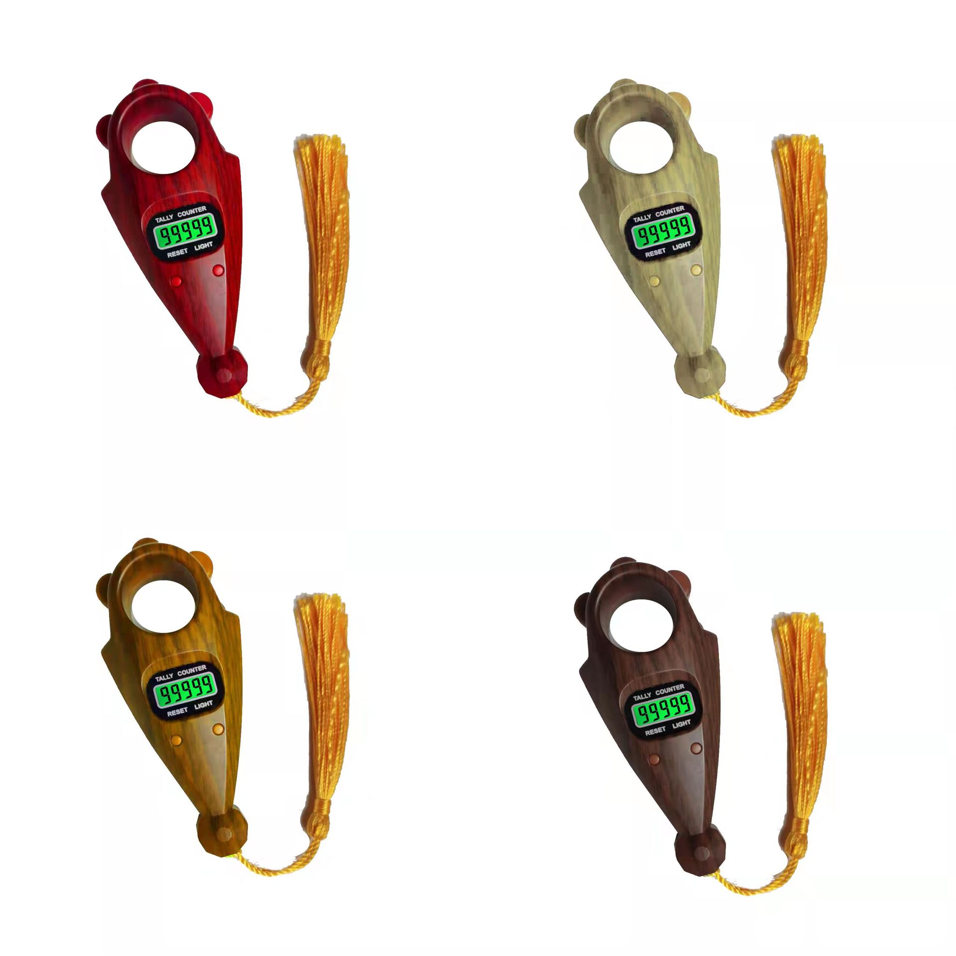 Decompression Counter Ball Manual Electronic Counter with Night Light Toggle Bead Counter Cross-Border Supply