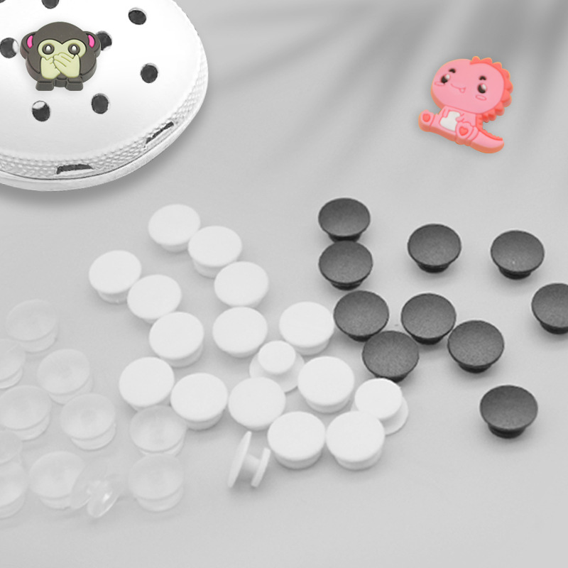 Shoe Buckle Cave Shoes Flower Bottom Buckle Garden Shoe Buckle I-Buckle Transparent Shoe Buckle Cave Shoes Flower Base Buckle