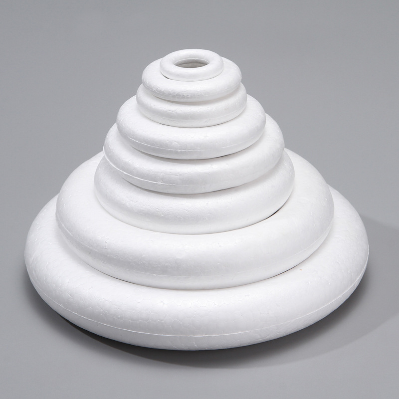 Factory direct supply bubble circle styrofoam circle wedding wreath bubble donut bubble ball DIY