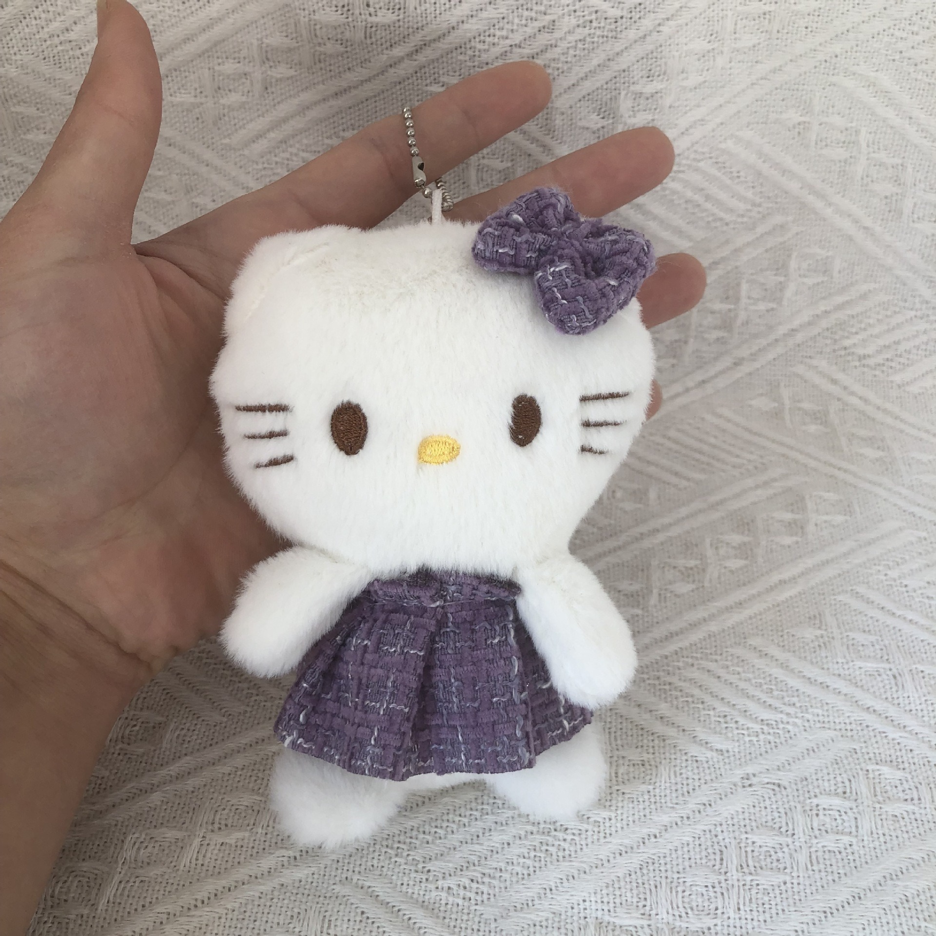 Plush Toy Doll Cute Cute Kitten Pendant Chanel Style Kitten Bag Pendant Keychain Doll