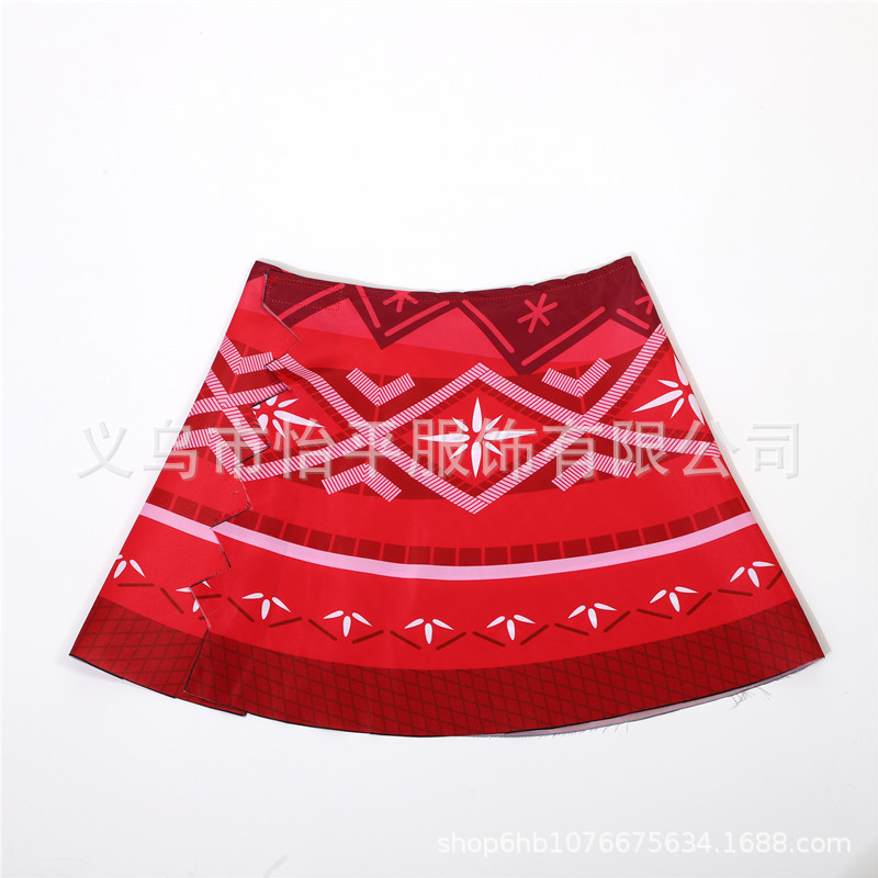 Girls Moana 2 Moana Dress Halloween Cosplay Cosplay Costume Girls Performance Costume