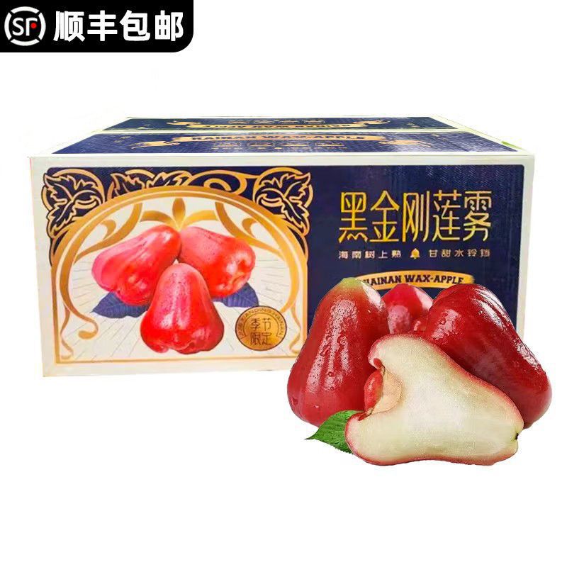 Hainan Black Diamond Lotus Mist Premium Color Box Sf Home Delivery 2kg Single Fruit Fresh Fruit Starting from 75g