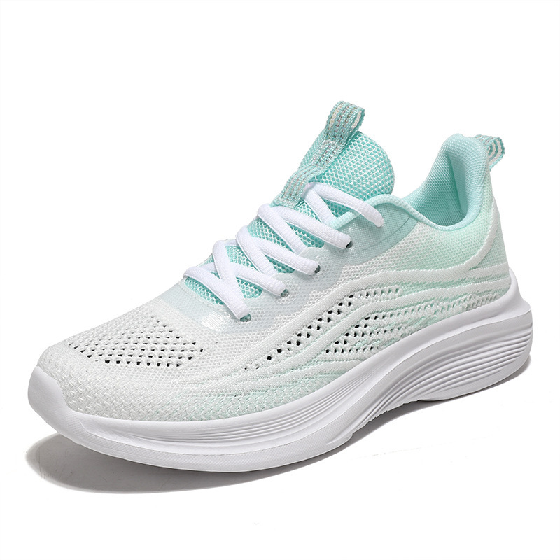 Summer New Women's Shoes Large Mesh Breathable All-match Soft Bottom Casual Shoes Light Running sneaker Mesh Women's Summer