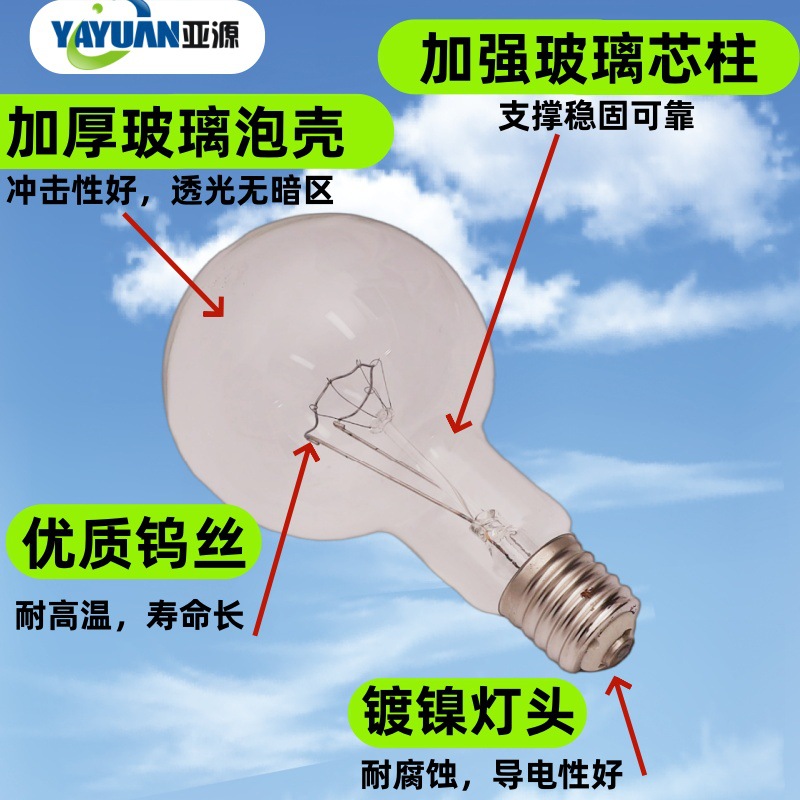 Spherical Underwater Light Bulb, Fishing Light Bulb, Fish-Attracting Light, Marine Fishing Light, Hard Waterproof Light Bulb