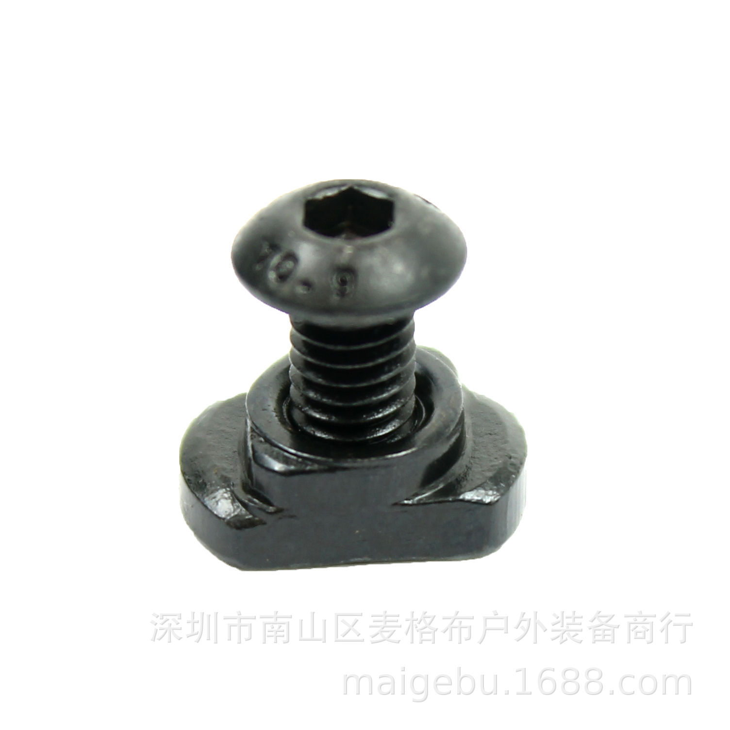 T Type Square Screw Cap Nut 10Pcs Rail Strip Screw