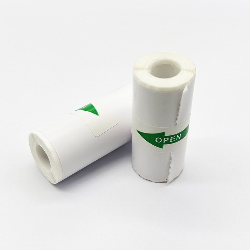 Meow Meow machine wrong question printing paper blank journal sticker 57*30 three-proof thermal continuous adhesive label paper